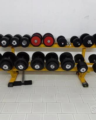 manubri pesi palestra