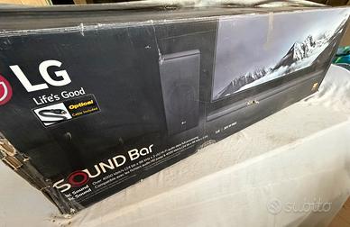 Soundbar LG con subwoofer