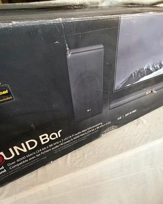 Soundbar LG con subwoofer