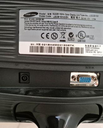 Monitor Samsung LED 22"