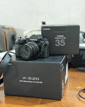 Fujifilm X-S20 + Fujifilm 35mmF2