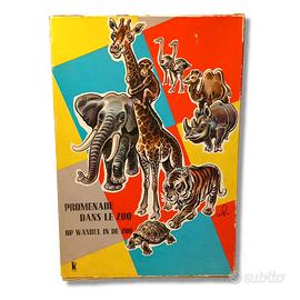 PROMENADE DANS LE ZOO Klee gioco da tavolo anni 50