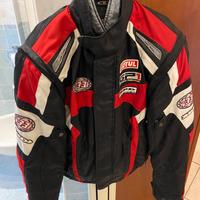 Giubbotto moto M da uomo con protezioni