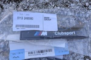 BMW e36 badges M clubsport