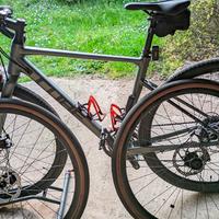 Gravel Cube tg S +set ruote 