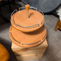 Alzata Foppapedretti portafrutta in legno