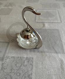 Zuccheriera / Porta marmellata Vintage Cigno