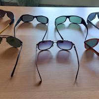 set di occhiali da sole alla moda 