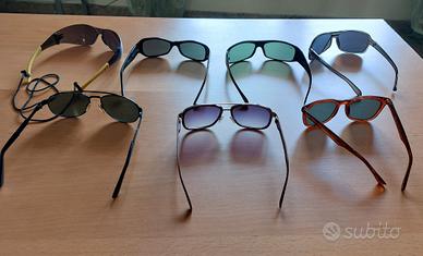 set di occhiali da sole alla moda 