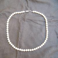 COLLANA DI PERLE DI MAIORCA E CHIUSURA IN ARGENTO