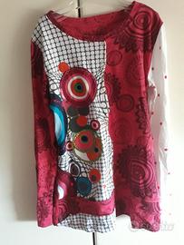 Maglia DESIGUAL bimba taglia 9/10 anni