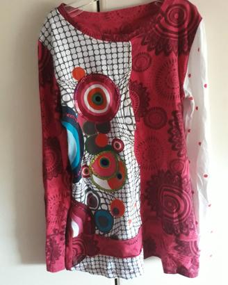 Maglia DESIGUAL bimba taglia 9/10 anni