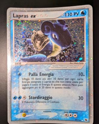 Lapras Ex 99/109 Rubino e Zaffiro 2003 Holo IT
