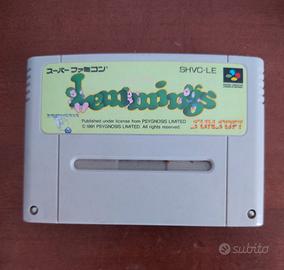Lemmings SNES SFC Nintendo Super Famicom Japanese