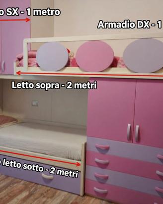 Cameretta completa a castello