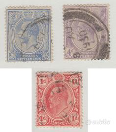 46 Francobolli Colonie Britanniche in busta