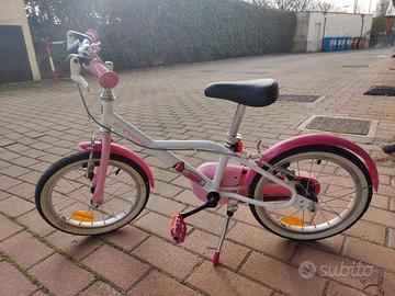 Bicicletta Bambina B'TWIN Docto Girl 500 - 16 Poll