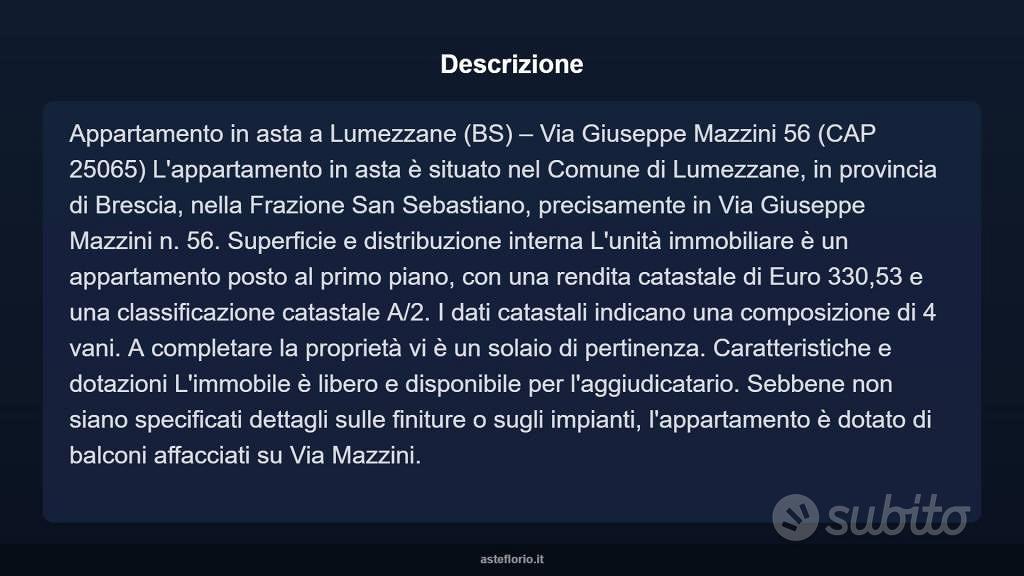 Appartamento – Lumezzane, Renzo - Vista 4