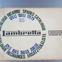 Lambretta catalogo manuale ricambi originale