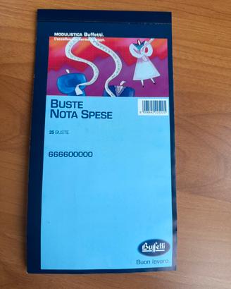 Nota spese Buffetti