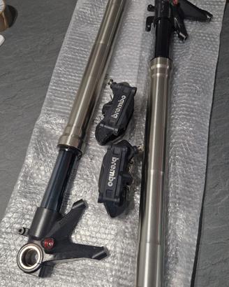 Forcelle Ducati 1098 Brembo Triple, Braking Ohlins