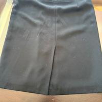 Gonna a tubino nero Burberry