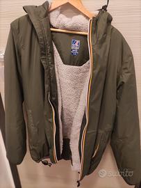 giubbotto uomo orsetto marca k-way