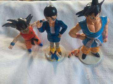 Personaggi Dragon Ball con Videl Goku e Junior