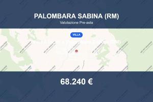 Immobile in asta di 161 m² a Palombara Sabina