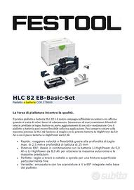 Pialletto a Batteria Festool