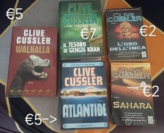 Titoli come da foto di Clive Cussler