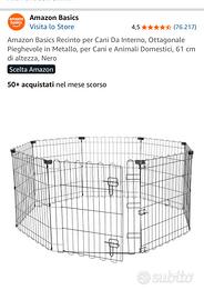 Recinto cani 61 altezza