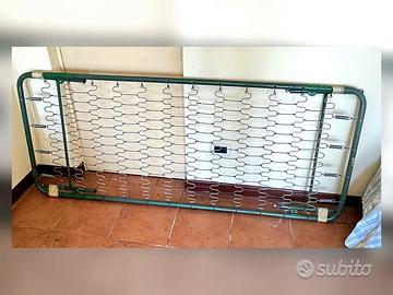 Brandina letto singolo pieghevole a molle 80x190