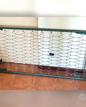 Brandina letto singolo pieghevole a molle 80x190