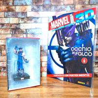 Marvel Heroes 3D Occhio di Falco - Statuina + Fasc