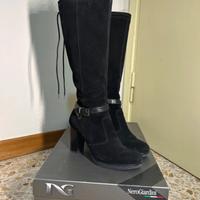 Stivale camoscio Nero Giardini