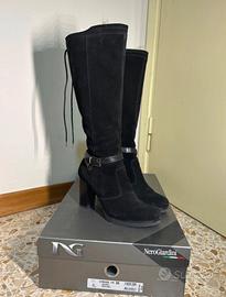 Stivale camoscio Nero Giardini