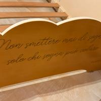Lettino montessori artigianale