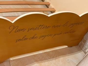 Lettino montessori artigianale