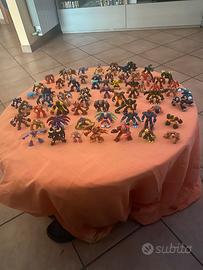 Gormiti 64 pezzi blocco unico.