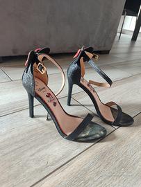 Sandali con tacco minnie