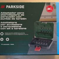 Adattatore bit avvitatore a percussione parkside