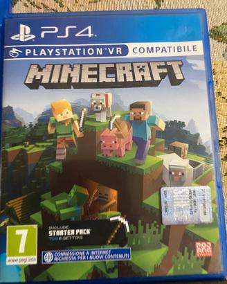 Giochi play 4 mai usati (trane minecraft e good of