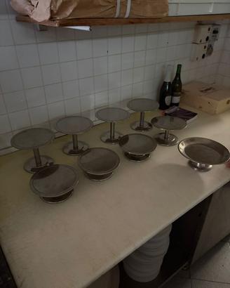 alzate per torte  in acciao