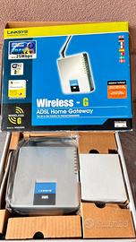 Linksys Modem ADSL a 4 porte WAG200G-EU