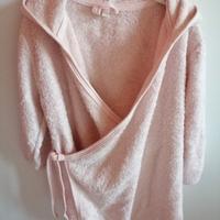 Accappatoio Bamboom 0-2 anni soffice 100% cotone 