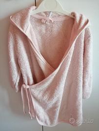 Accappatoio Bamboom 0-2 anni soffice 100% cotone 