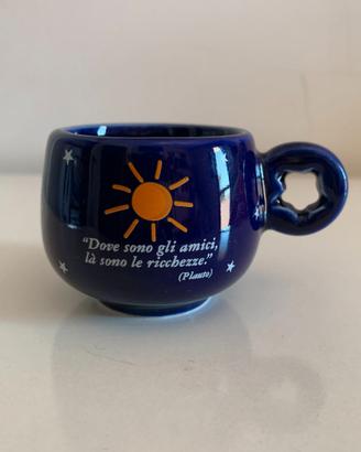 Tazzina ceramica Baci perugina con frase