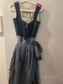 Coco Vero Dirndl in velluto Nellie Velvet Cloud