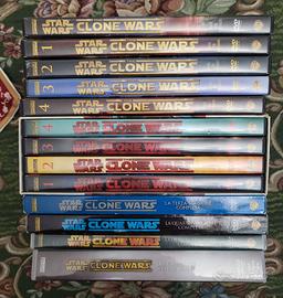 Star Wars The Clone Wars Serie DVD Completa  di Fi